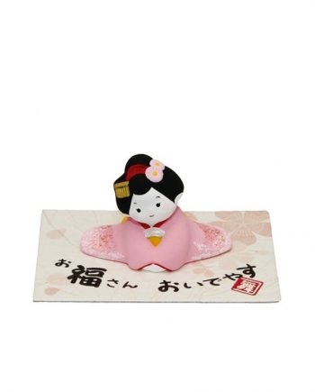 Figurita Japonesa de Geisha sentada