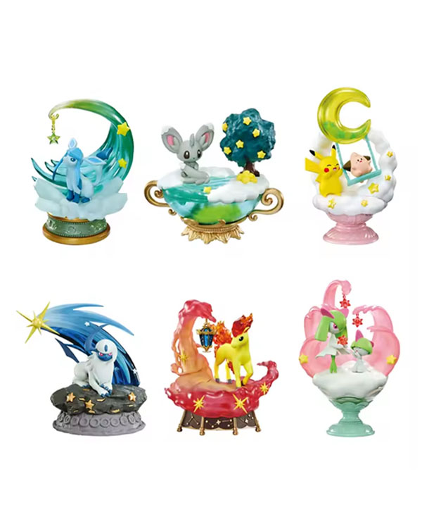 pokemon figura blind box starrium moonlight night