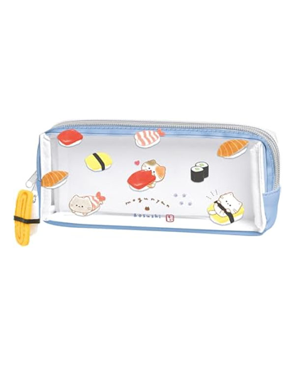 neceser estuche Kamio mogunya con gatos sushi kawaii