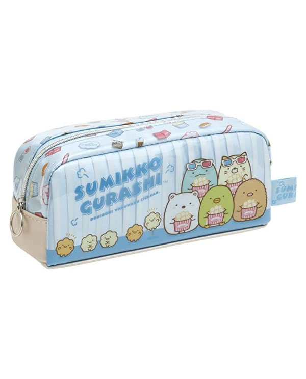 estuche pouch kawaii sumikko gurashi palomitas