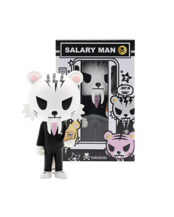 salary man figura tokidoki toy black
