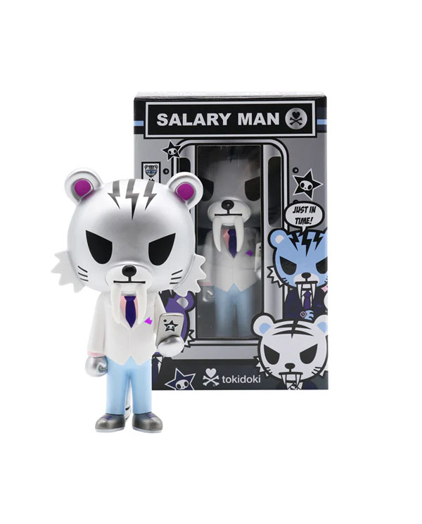 salaru man tiger white tokidoki figura escritorio