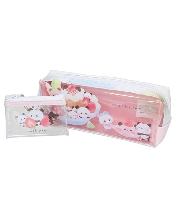 estuche kawaii japones mochipan rosa
