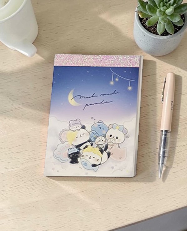 panda kawaii libreta mini sanrio papeleria japonesa
