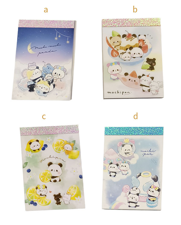 memo pad mochi panda kamio japan libreta pandas kawaii
