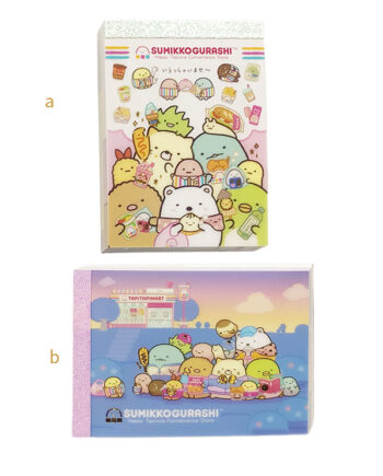 san x sumikko gurashi memo pad kawaii japones