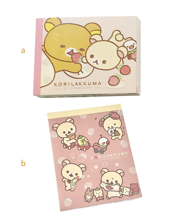 mini bloc kawaii rilakkuma san x papeleria japonesa kawaii