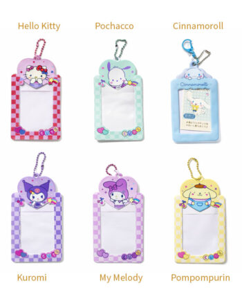 tarjetero sanrio kawaii hello kitty pompompurin