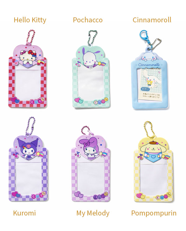 tarjetero sanrio kawaii hello kitty pompompurin